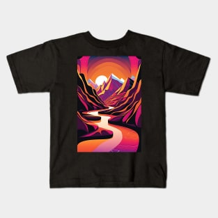 Surreal Landscape Kids T-Shirt